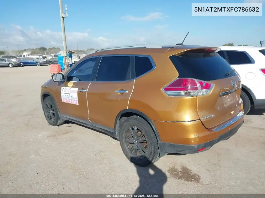 5N1AT2MTXFC786632 2015 Nissan Rogue Sl