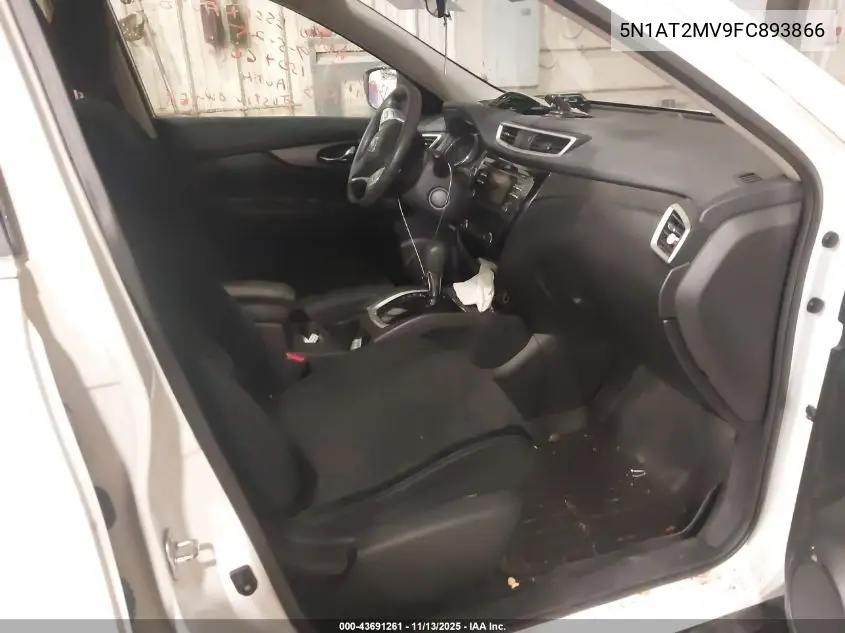 5N1AT2MV9FC893866 2015 Nissan Rogue Sv