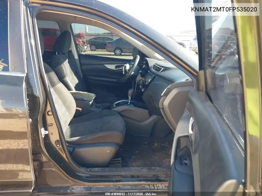 KNMAT2MT0FP535020 2015 Nissan Rogue Sv