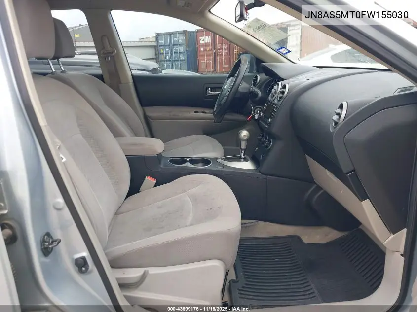 JN8AS5MT0FW155030 2015 Nissan Rogue Select S