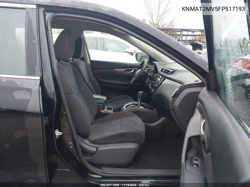 KNMAT2MV5FP517193 2015 Nissan Rogue S