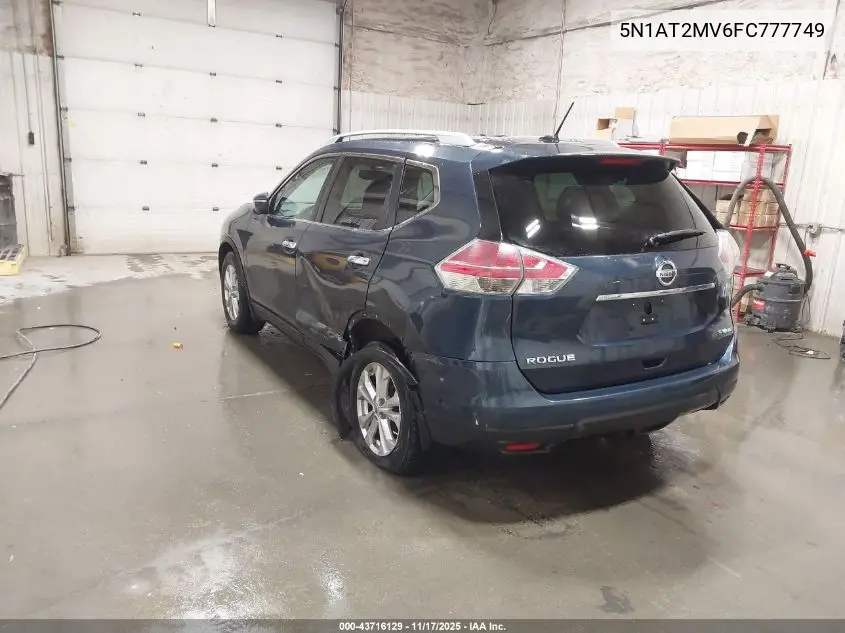 5N1AT2MV6FC777749 2015 Nissan Rogue Sv