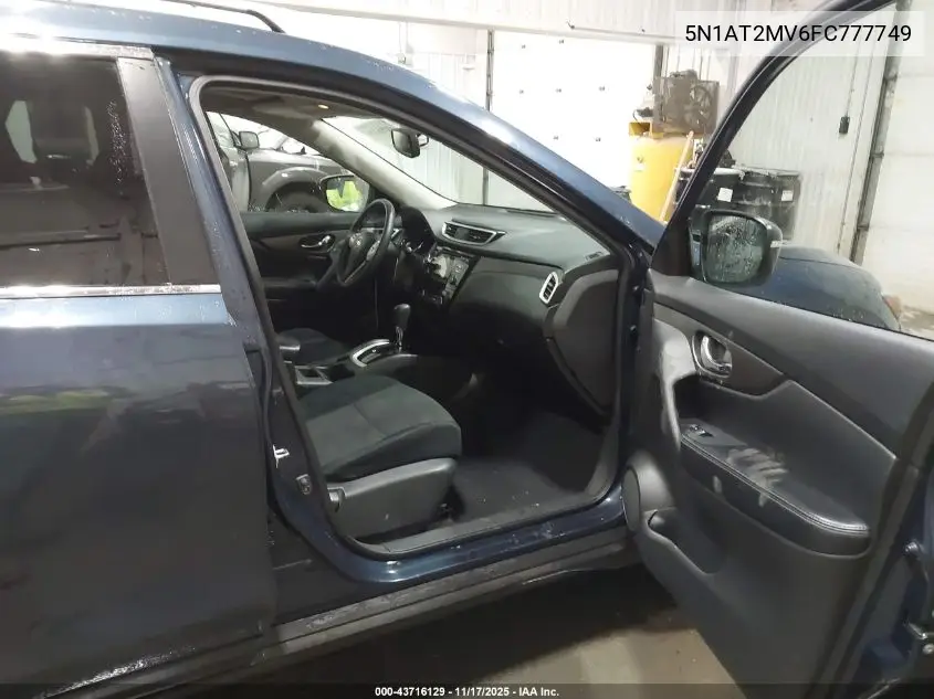 5N1AT2MV6FC777749 2015 Nissan Rogue Sv