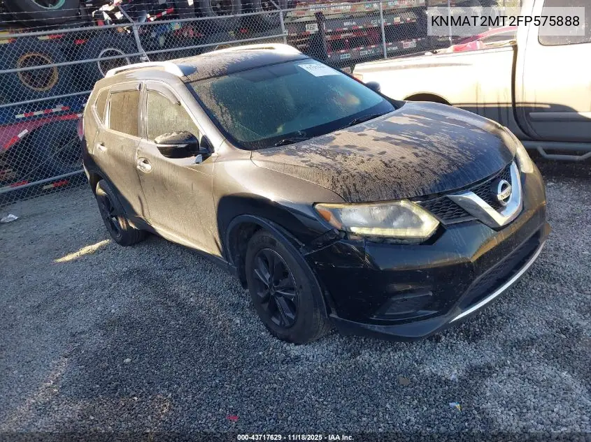 KNMAT2MT2FP575888 2015 Nissan Rogue Sv