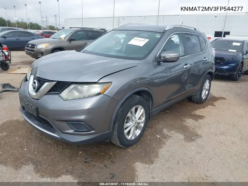 KNMAT2MV3FP544277 2015 Nissan Rogue Sv