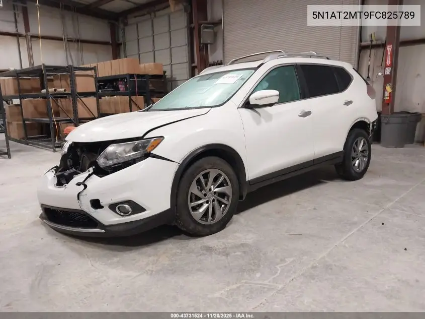 5N1AT2MT9FC825789 2015 Nissan Rogue Sl