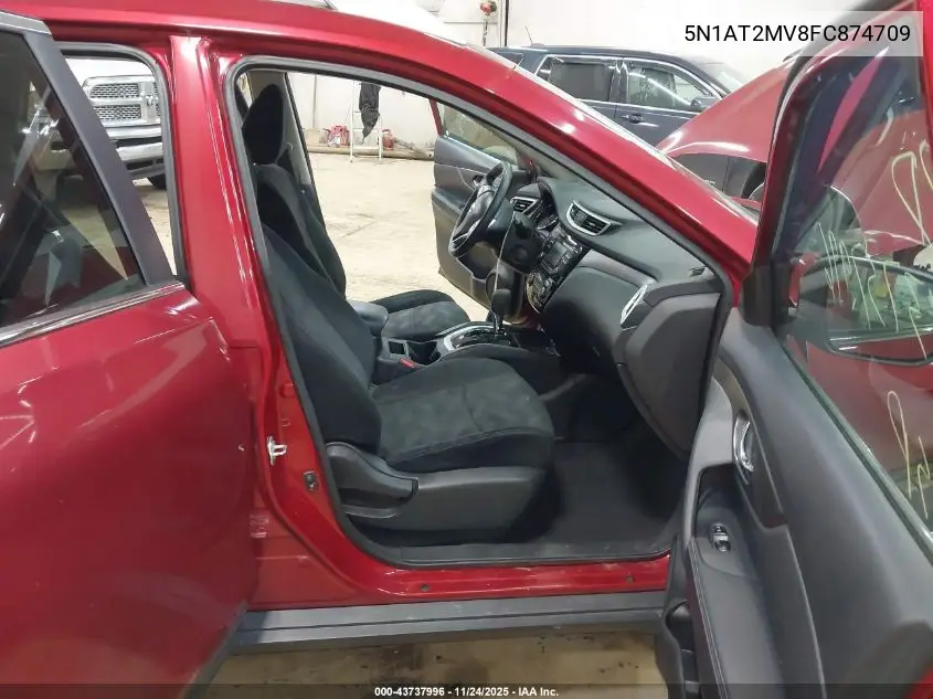 5N1AT2MV8FC874709 2015 Nissan Rogue Sv