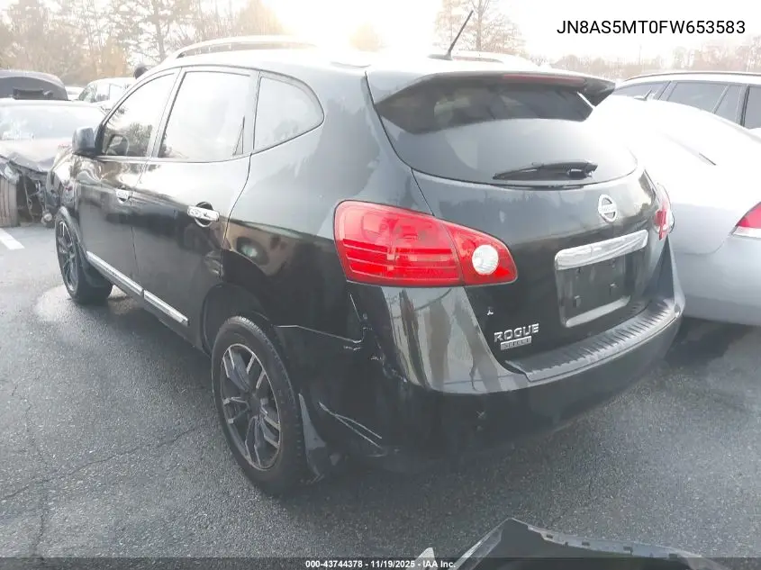 JN8AS5MT0FW653583 2015 Nissan Rogue Select S