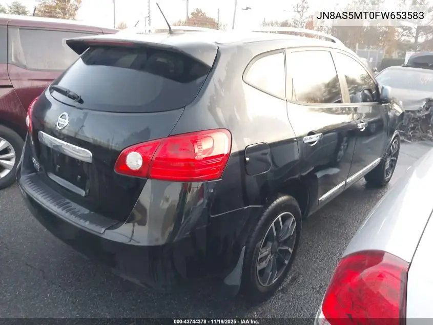 JN8AS5MT0FW653583 2015 Nissan Rogue Select S
