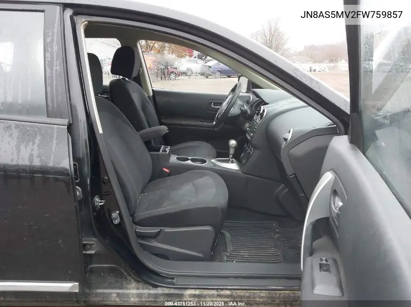 JN8AS5MV2FW759857 2015 Nissan Rogue Select S