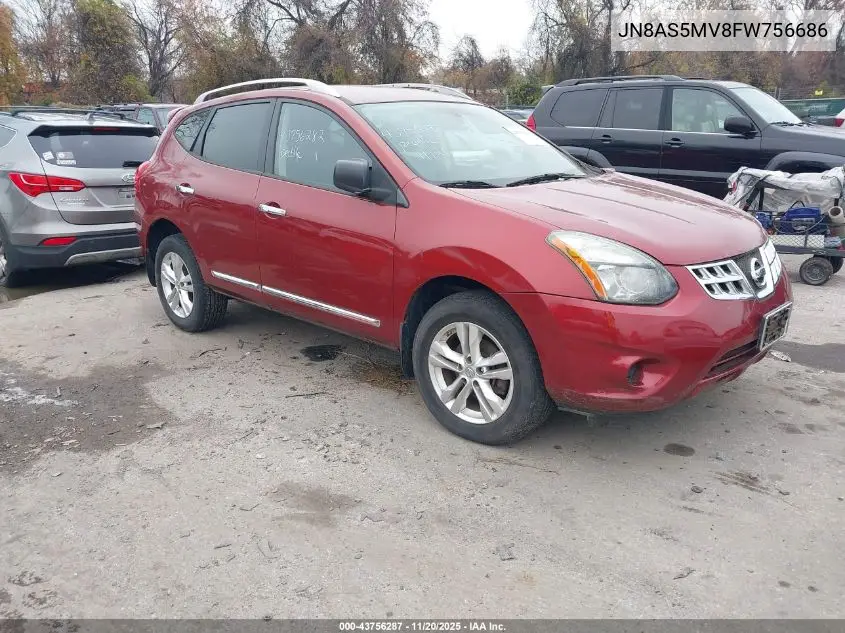 JN8AS5MV8FW756686 2015 Nissan Rogue Select S