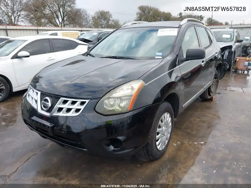 JN8AS5MT2FW657828 2015 Nissan Rogue Select S