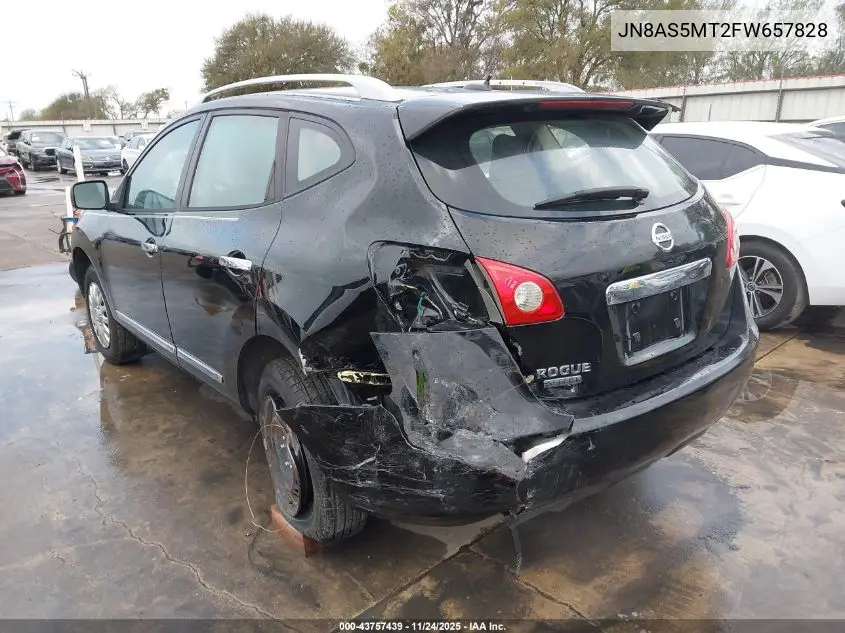JN8AS5MT2FW657828 2015 Nissan Rogue Select S