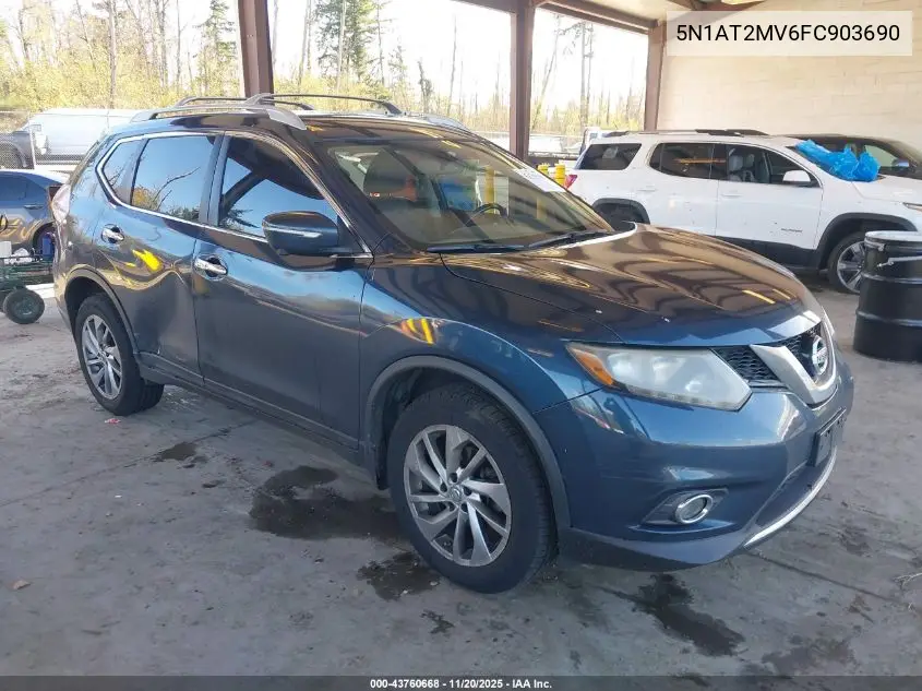 5N1AT2MV6FC903690 2015 Nissan Rogue Sl