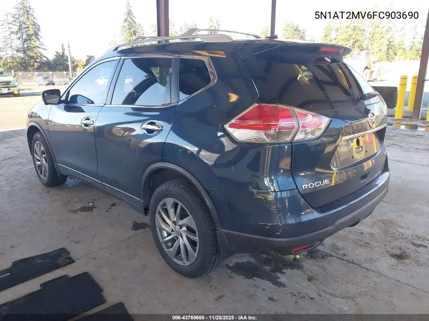 5N1AT2MV6FC903690 2015 Nissan Rogue Sl