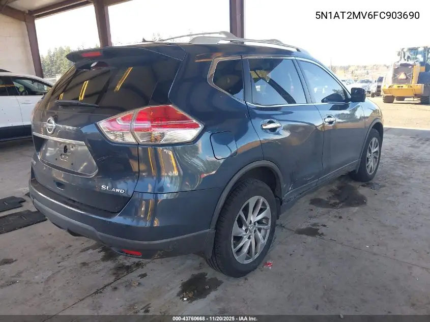 5N1AT2MV6FC903690 2015 Nissan Rogue Sl