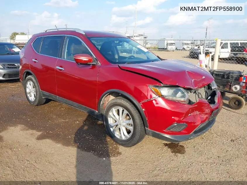 KNMAT2MT2FP558900 2015 Nissan Rogue Sv