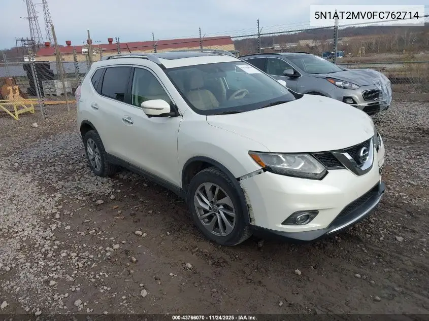 5N1AT2MV0FC762714 2015 Nissan Rogue Sl