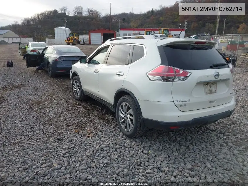 5N1AT2MV0FC762714 2015 Nissan Rogue Sl