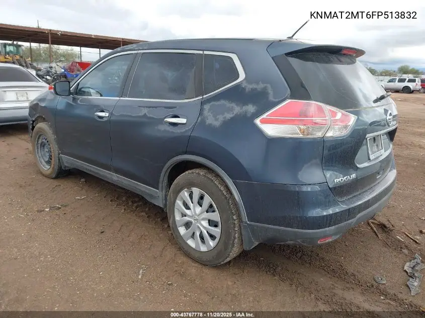 KNMAT2MT6FP513832 2015 Nissan Rogue S