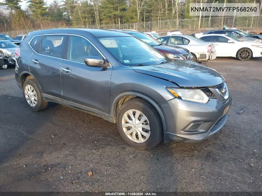 KNMAT2MV7FP568260 2015 Nissan Rogue S