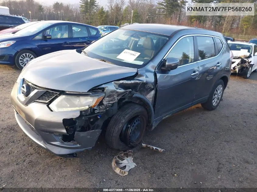 KNMAT2MV7FP568260 2015 Nissan Rogue S