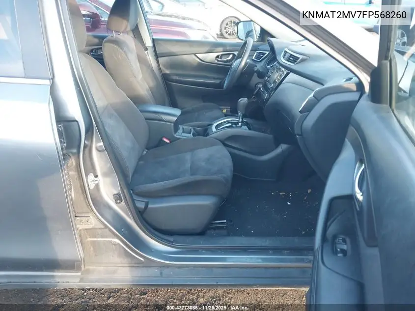 KNMAT2MV7FP568260 2015 Nissan Rogue S