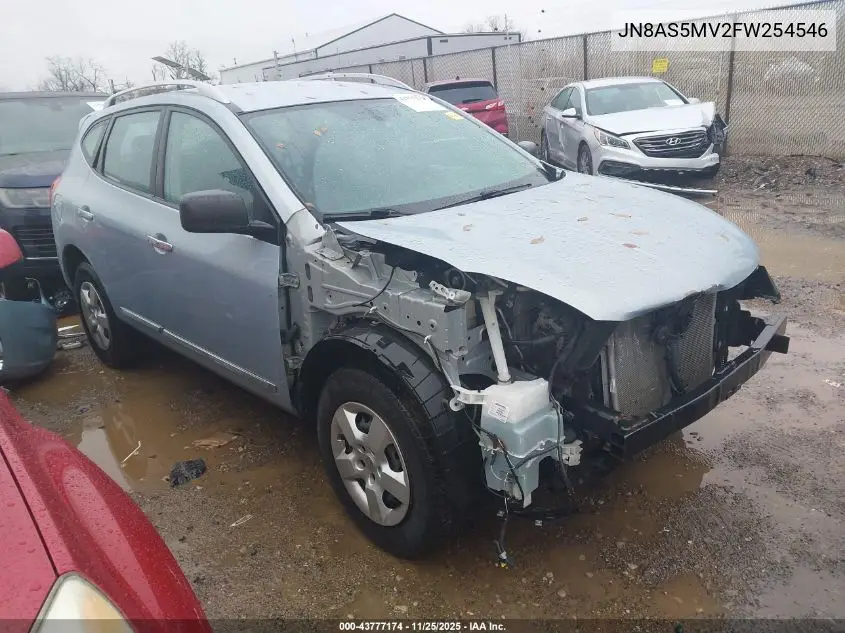JN8AS5MV2FW254546 2015 Nissan Rogue Select S