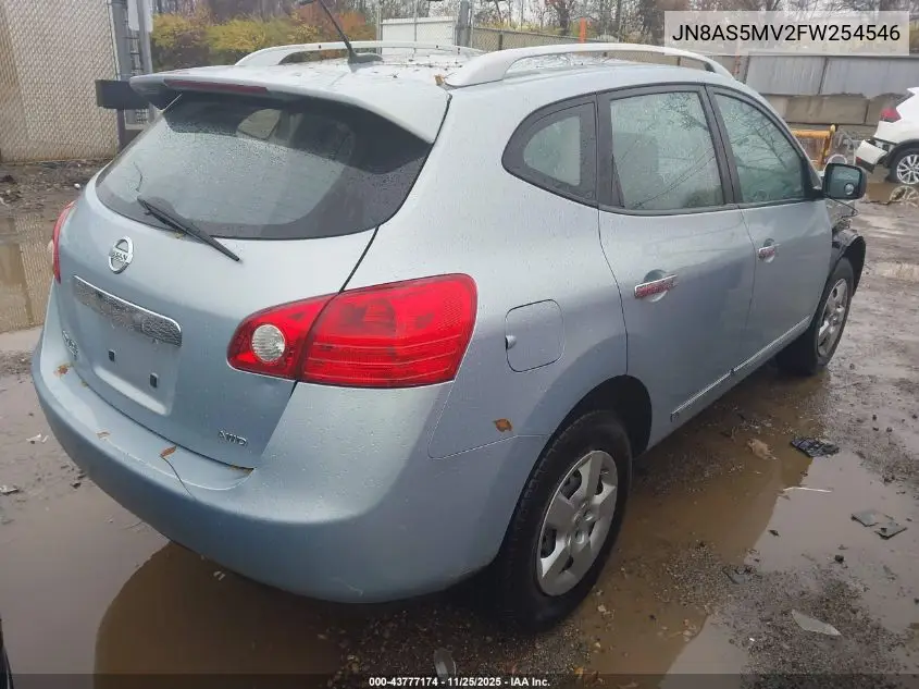 JN8AS5MV2FW254546 2015 Nissan Rogue Select S