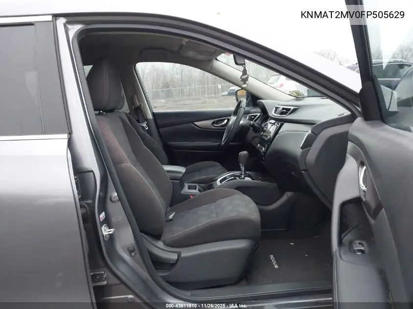 KNMAT2MV0FP505629 2015 Nissan Rogue Sv