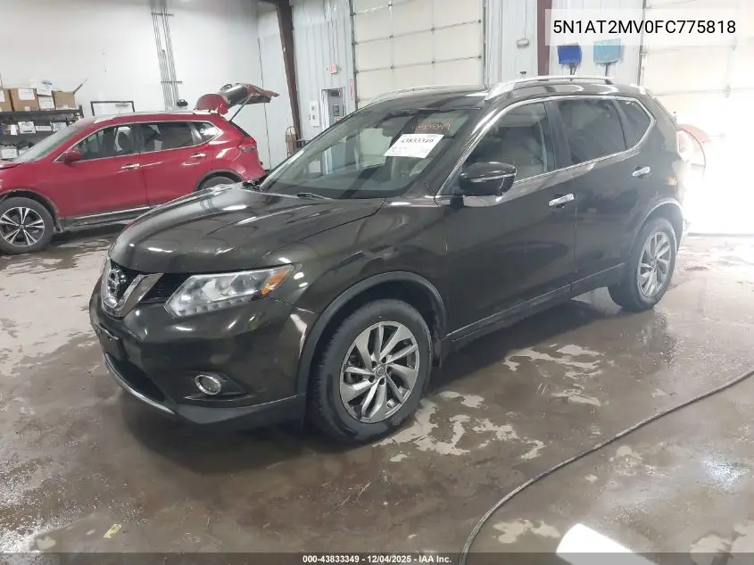 5N1AT2MV0FC775818 2015 Nissan Rogue Sl
