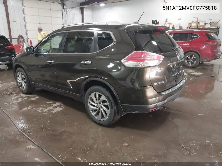 5N1AT2MV0FC775818 2015 Nissan Rogue Sl
