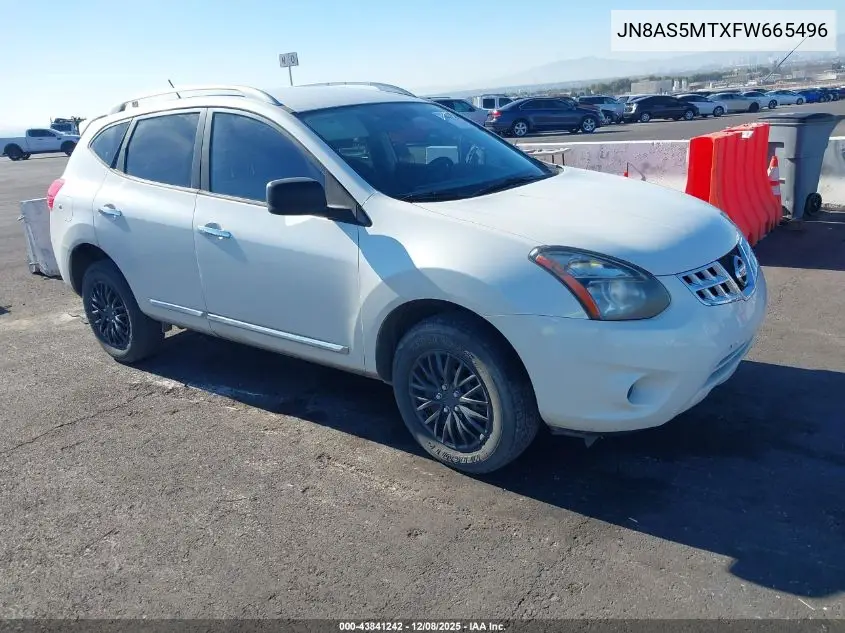 JN8AS5MTXFW665496 2015 Nissan Rogue Select S