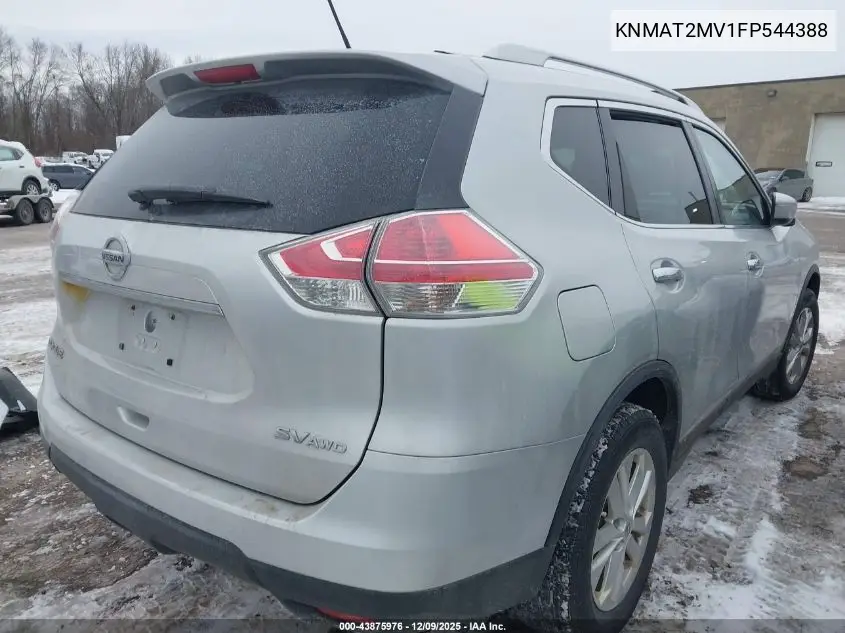KNMAT2MV1FP544388 2015 Nissan Rogue Sv