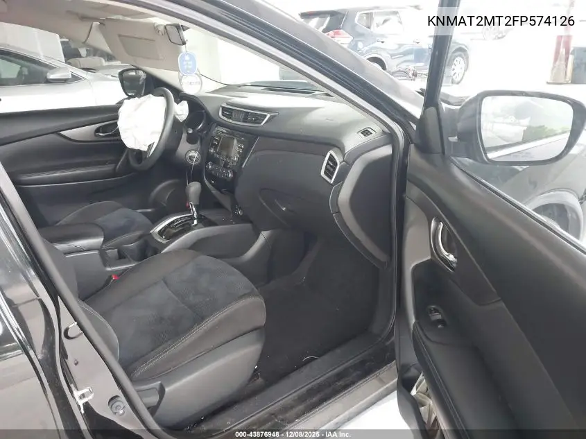 KNMAT2MT2FP574126 2015 Nissan Rogue S