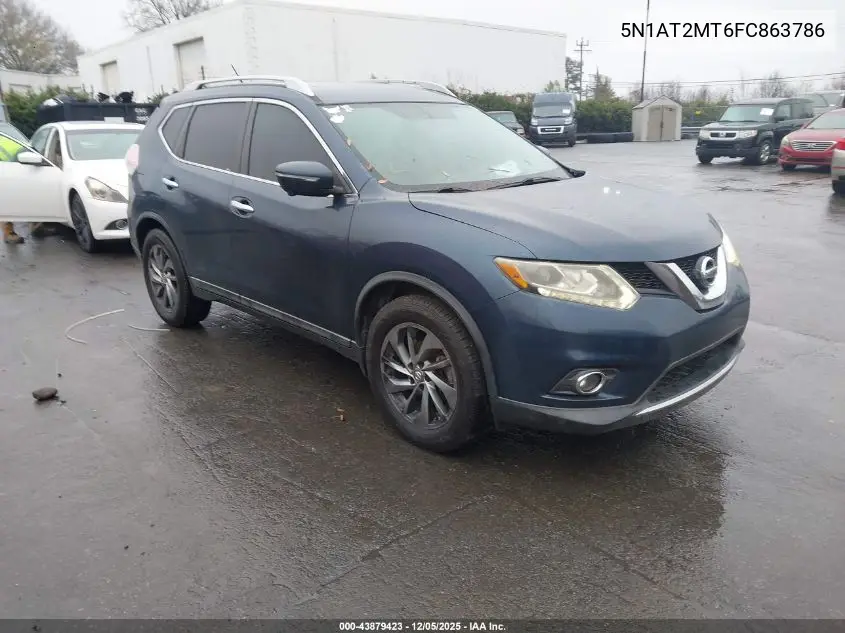 5N1AT2MT6FC863786 2015 Nissan Rogue Sl