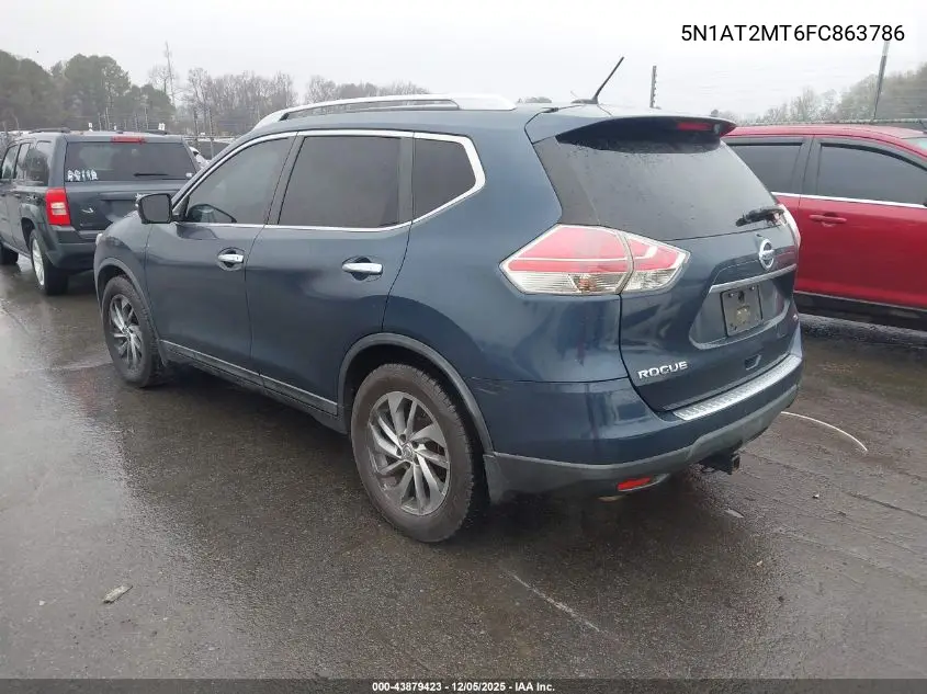 5N1AT2MT6FC863786 2015 Nissan Rogue Sl