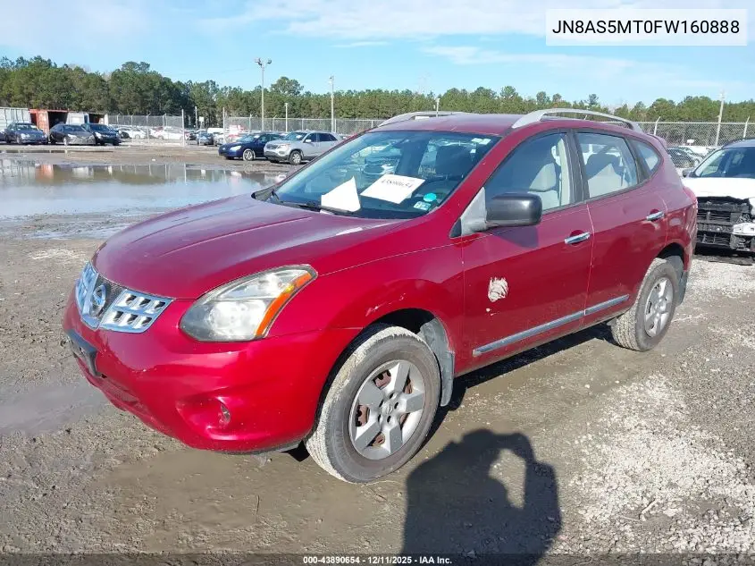 JN8AS5MT0FW160888 2015 Nissan Rogue Select S