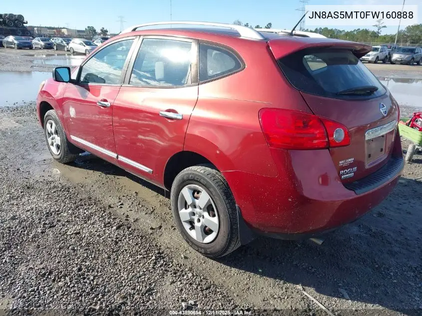 JN8AS5MT0FW160888 2015 Nissan Rogue Select S