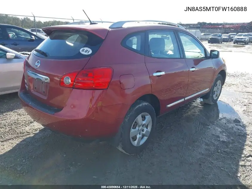 JN8AS5MT0FW160888 2015 Nissan Rogue Select S