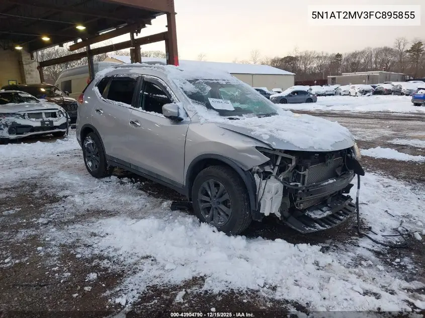 5N1AT2MV3FC895855 2015 Nissan Rogue Sv