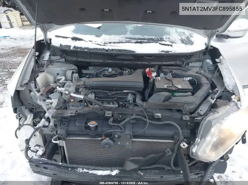 5N1AT2MV3FC895855 2015 Nissan Rogue Sv