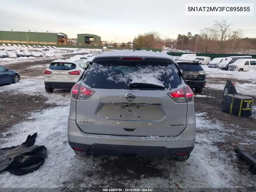 5N1AT2MV3FC895855 2015 Nissan Rogue Sv