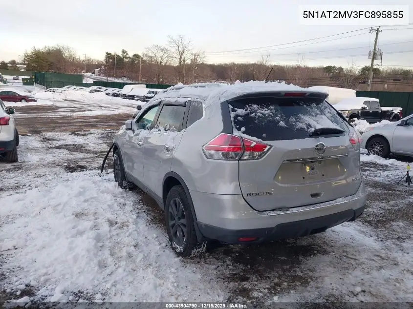5N1AT2MV3FC895855 2015 Nissan Rogue Sv