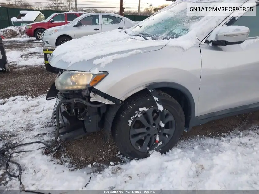 5N1AT2MV3FC895855 2015 Nissan Rogue Sv