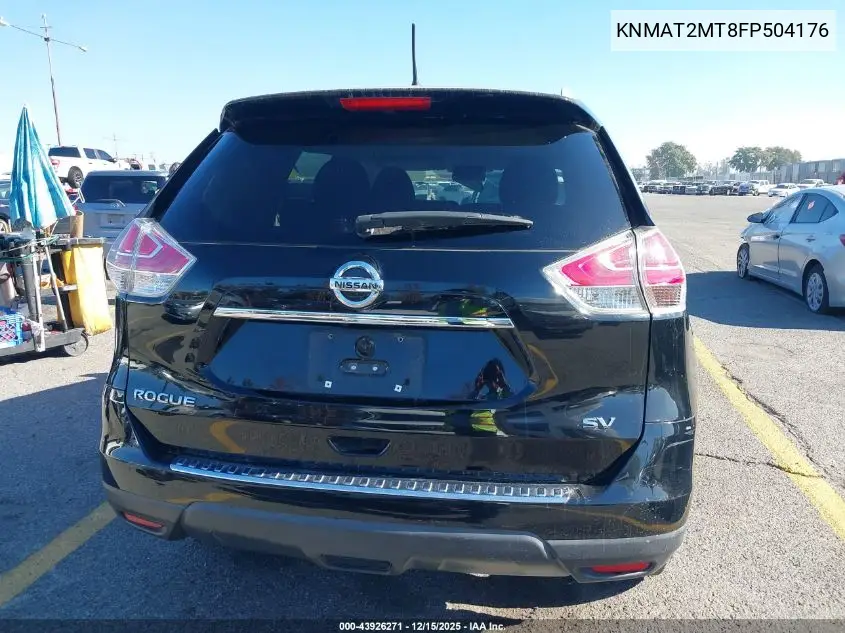 KNMAT2MT8FP504176 2015 Nissan Rogue Sv