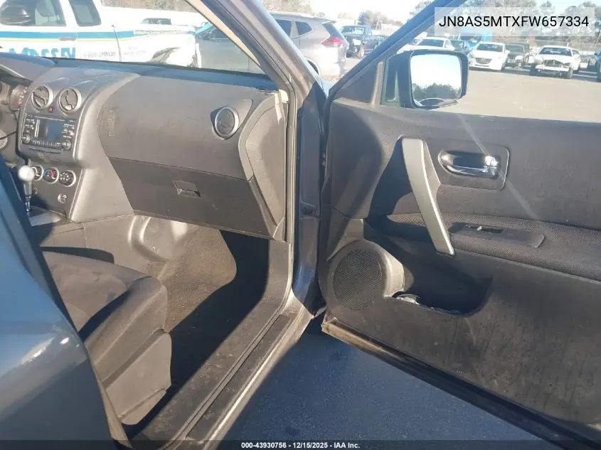 JN8AS5MTXFW657334 2015 Nissan Rogue Select S