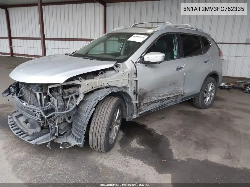 5N1AT2MV3FC762335 2015 Nissan Rogue Sl