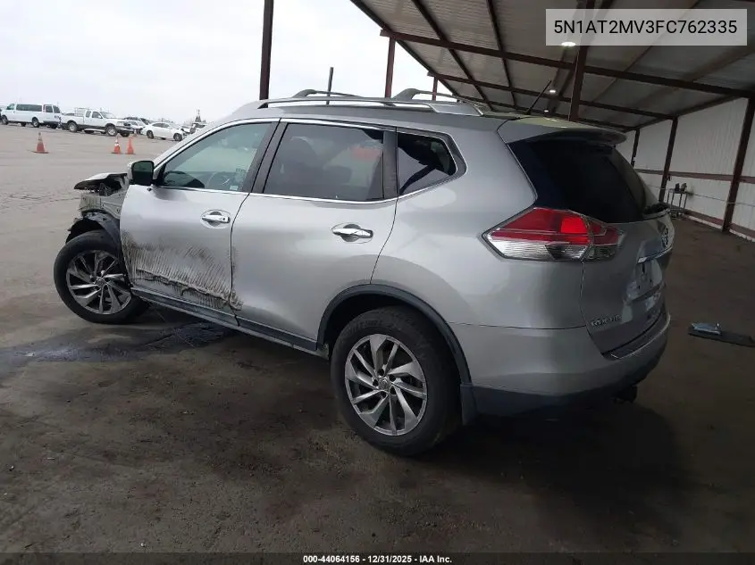 5N1AT2MV3FC762335 2015 Nissan Rogue Sl
