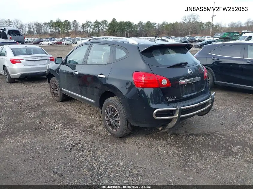 JN8AS5MV2FW252053 2015 Nissan Rogue Select S